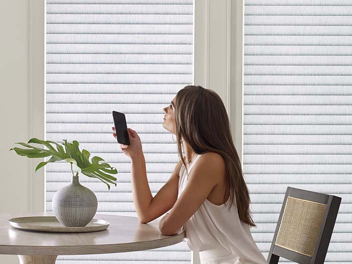 Sonnette® Cellular Roller Shades PowerView® Automation